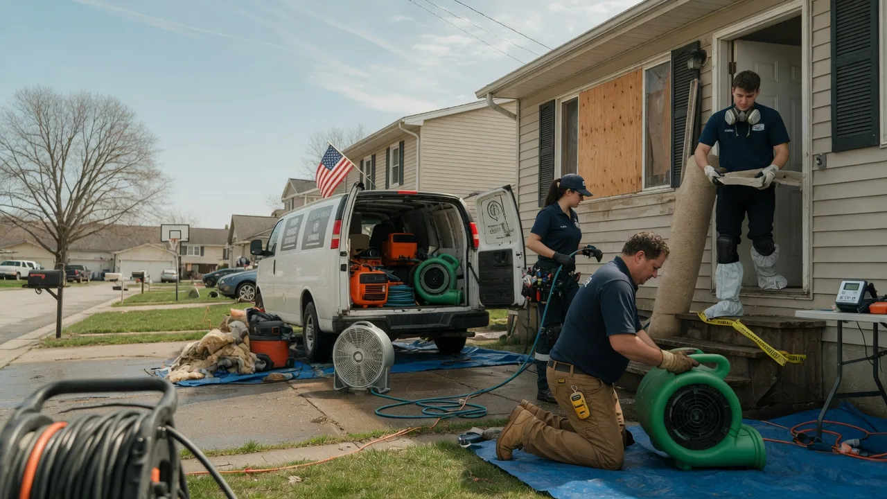 Water Damage Restoration in Springfield, LA near me